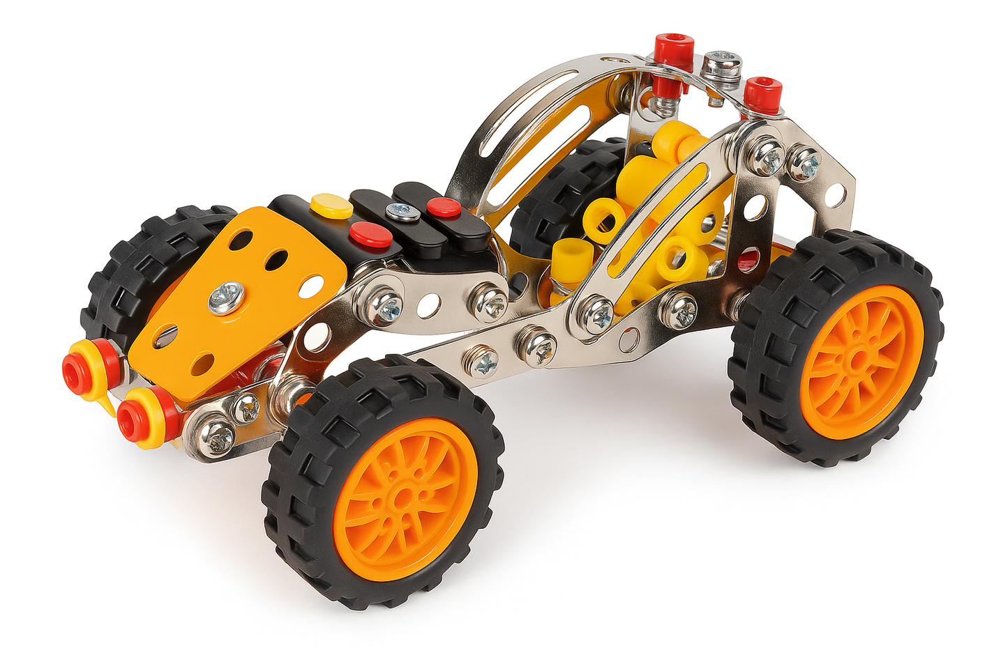 ⸻
Vehicul Metalic de Construit – Off-Road 128 Piese | Joc STEM pentru Copii 8+