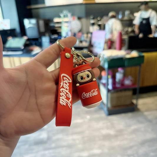Breloc figurină colecționabilă La Bubu – blind box surpriză kawaii, 8 cm, jucărie decorativă