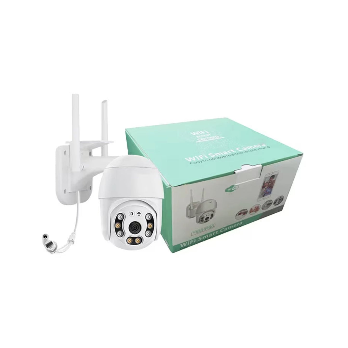 Camera Supraveghere WiFi Smart 1080p – MicroSD Cadou, Viziune Nocturna, Audio Bidirectional, Exterior/ interior - Mara Box