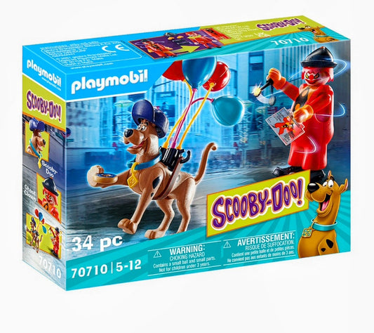 Playmobil Scooby-Doo! 70710 Aventură cu Clovnul Fantomă – Ediție Rară în ROMÂNIA! - Mara Box