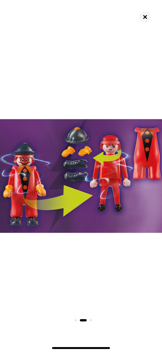 Playmobil Scooby-Doo! 70710 Aventură cu Clovnul Fantomă – Ediție Rară în ROMÂNIA! - Mara Box