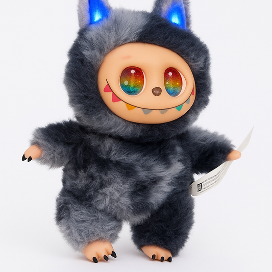 Figurină tip LaBubu Monsters Seria 3 – Interactivă, cu sunete și lumini