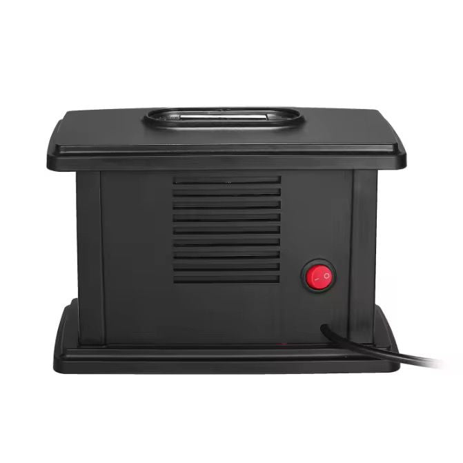 Șemineu electric portabil cu efect de flacără, 800W/1000W, protecție supraîncălzire, 22 cm